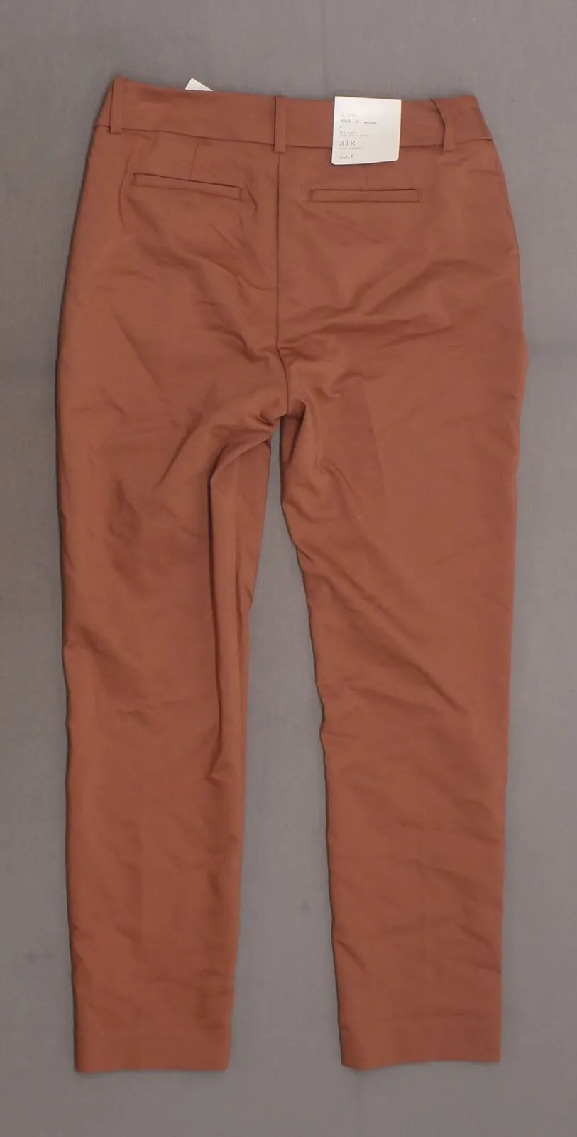 A New Day Women's Mid Rise Straight Leg Slim Ankle Pants