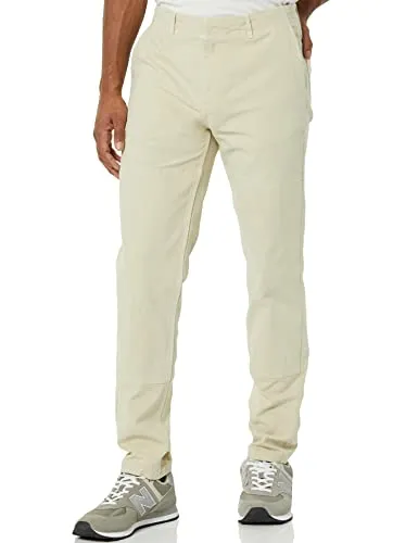 Amazon Essentials Men's Stretch Canvas Double Knee Utility Pant (Previously Goodthreads), Dark Olive, 33W x 29L