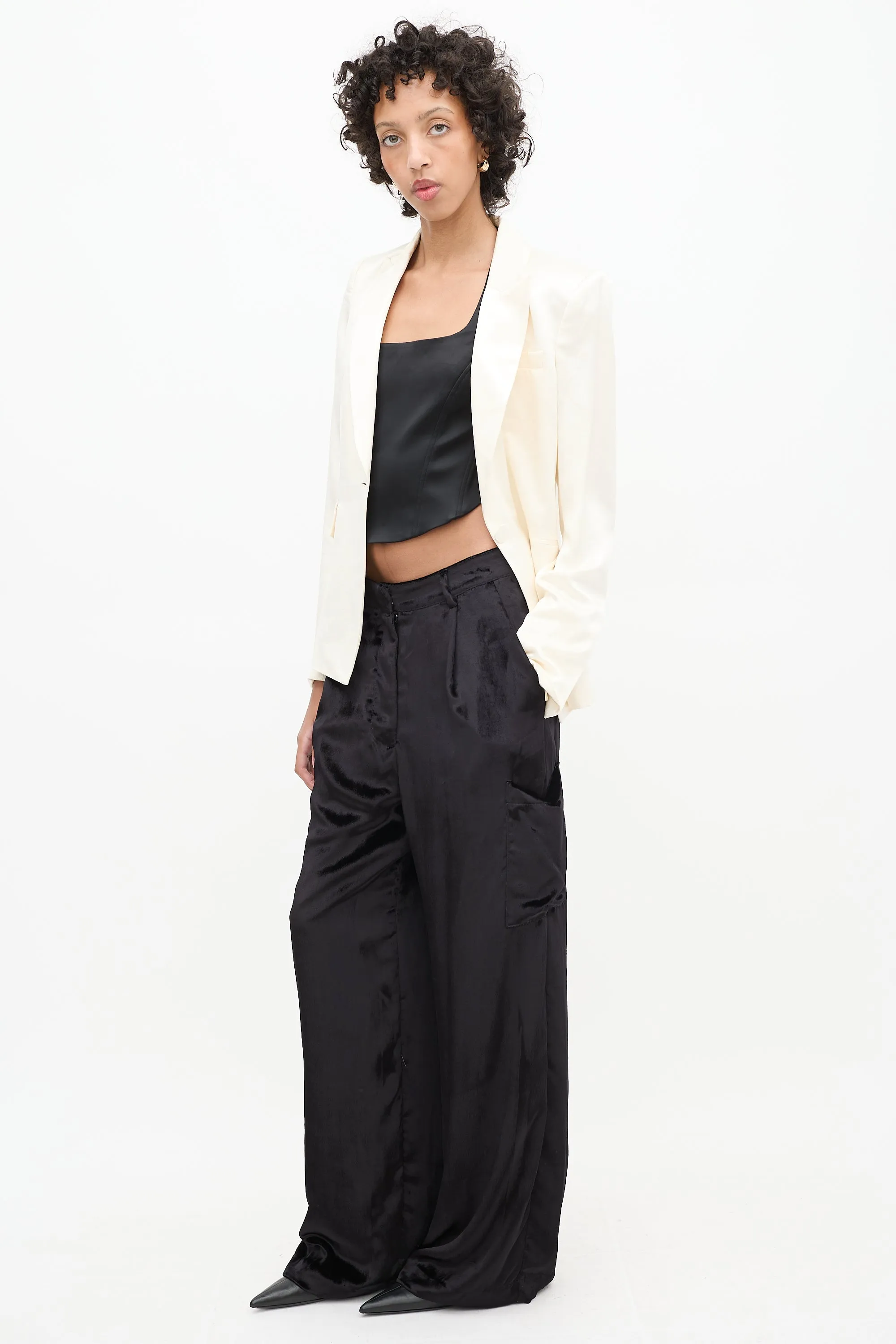 Black Velvet Luli Cargo Trouser