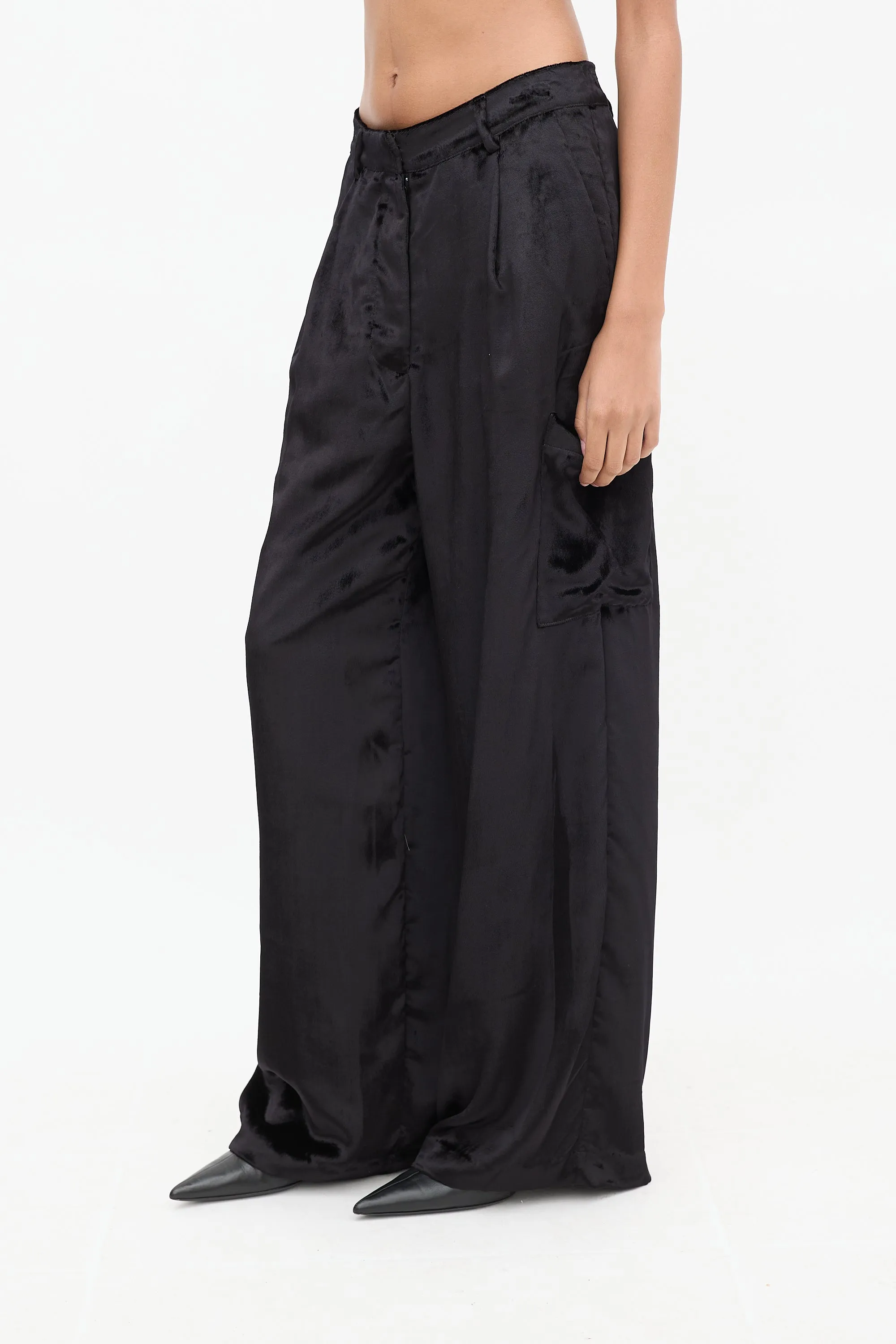 Black Velvet Luli Cargo Trouser