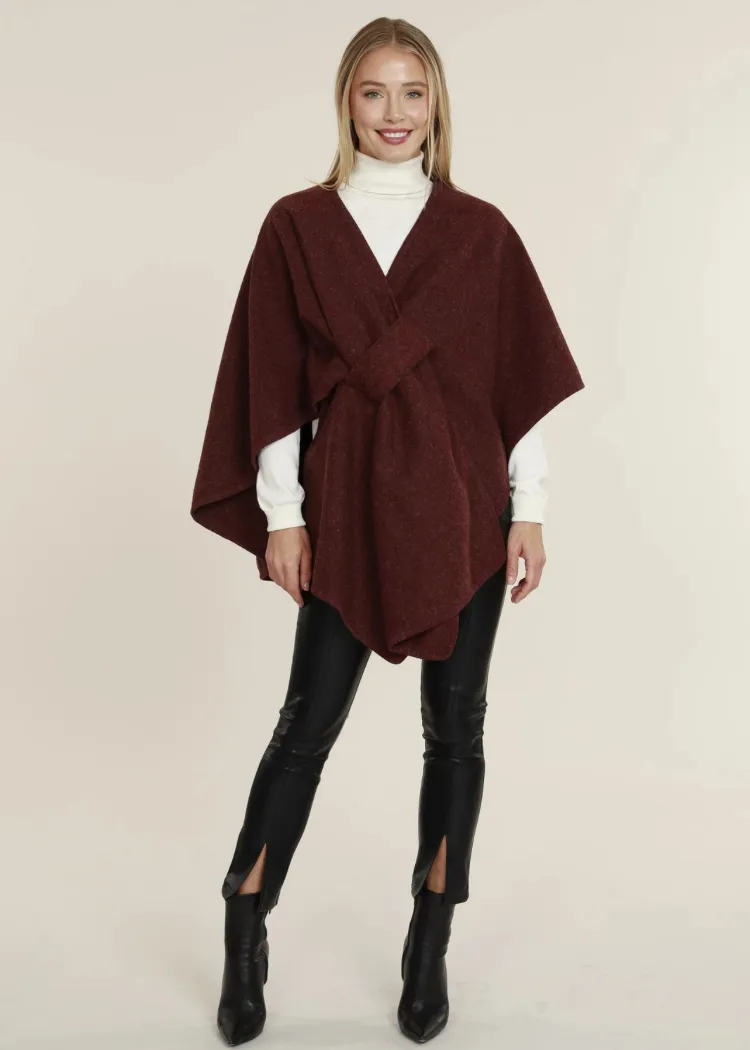 Cara Interlock Wrap- Wine