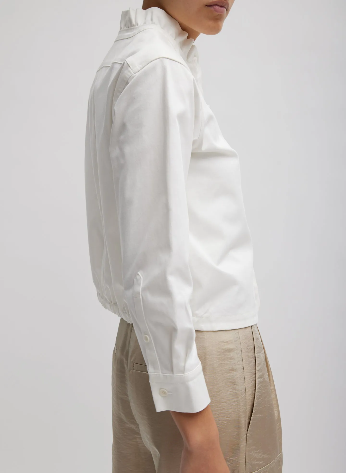 Chino Holly Bracelet Sleeve Shirt
