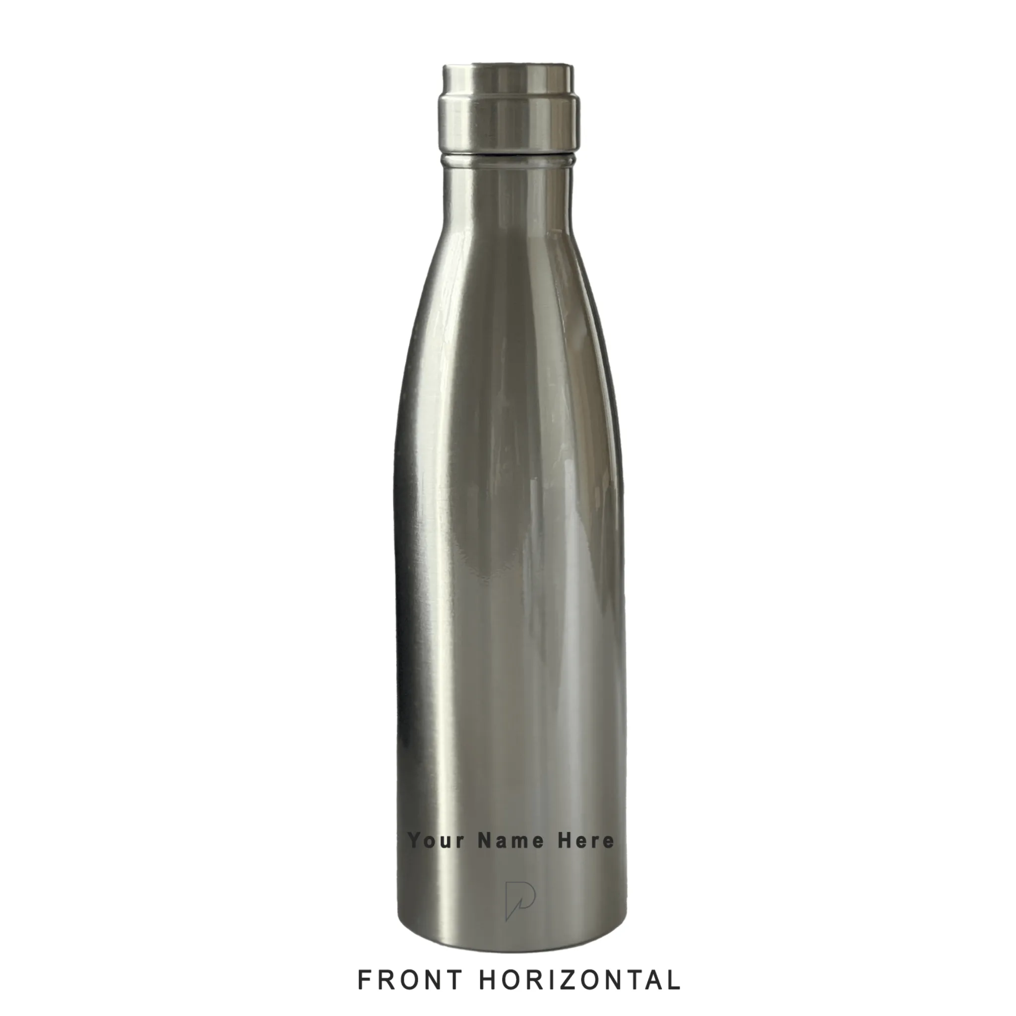 Classic Silver Stainless Steel Bottle