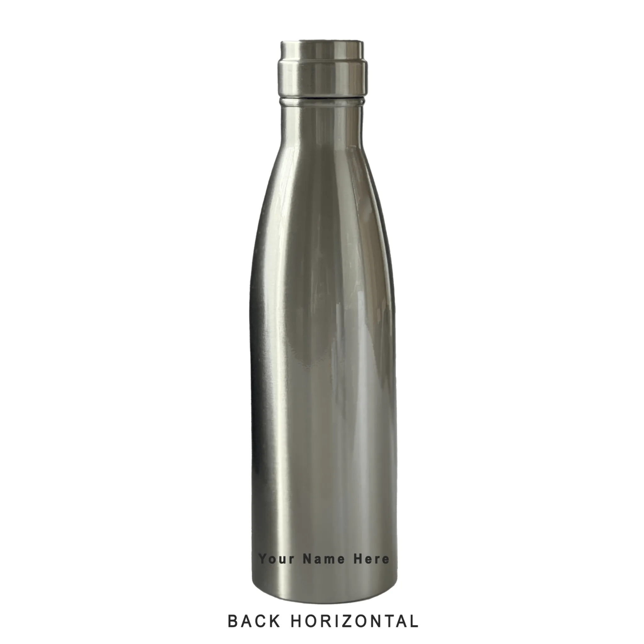 Classic Silver Stainless Steel Bottle