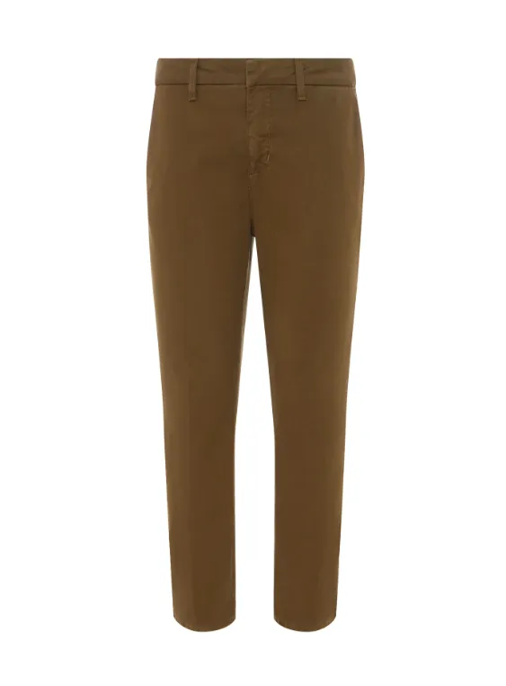 Harlow High Rise Crop Slim Trouser