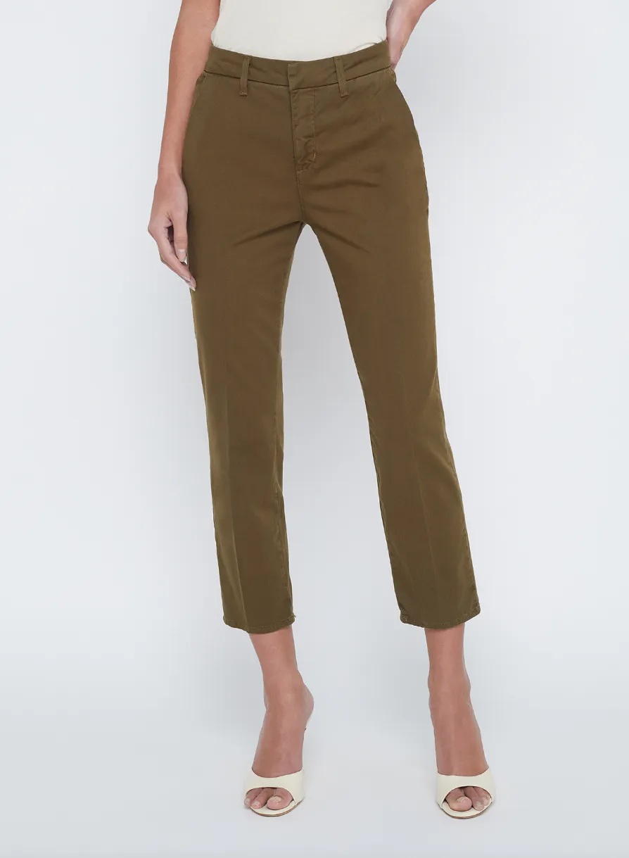 Harlow High Rise Crop Slim Trouser