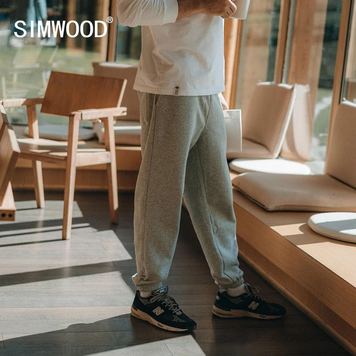 Jogger Pants Men Drawstring Trousers