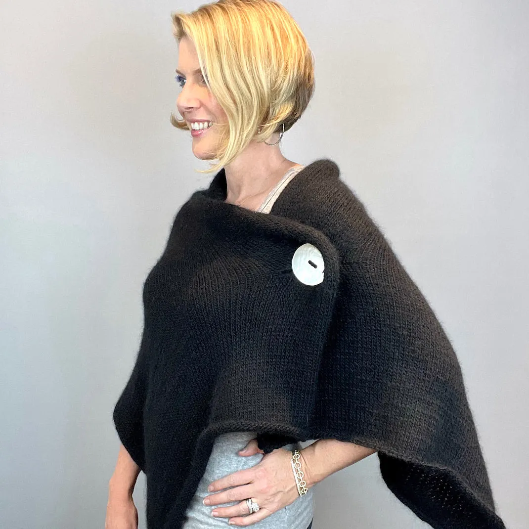 Merino Alpaca Wrap Knitting Kit | Highland Duo & Knitting Pattern (#139)