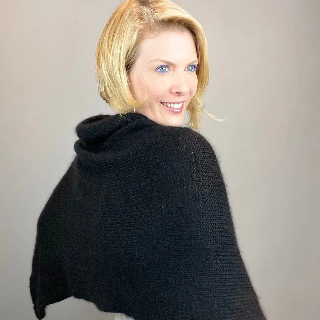 Merino Alpaca Wrap Knitting Kit | Highland Duo & Knitting Pattern (#139)
