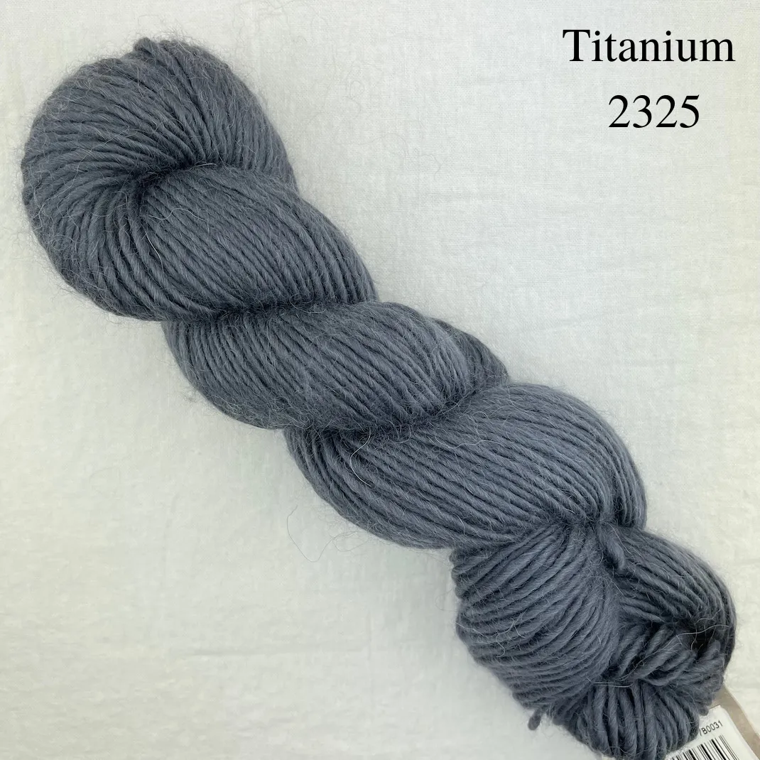 Merino Alpaca Wrap Knitting Kit | Highland Duo & Knitting Pattern (#139)