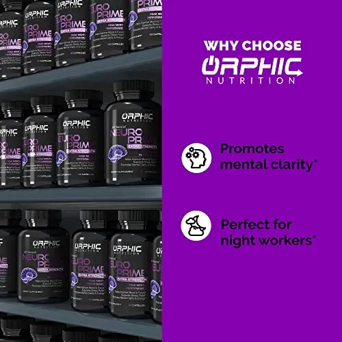 Neuro Prime Brain Booster Supplement - Memory, Focus, Alertness, Clarity & Concentration - Mental Performance Nootropic* - Ginkgo Biloba, St. Johns Wort, DMAE, L-Carnitine, Bacopa Monnieri Extract