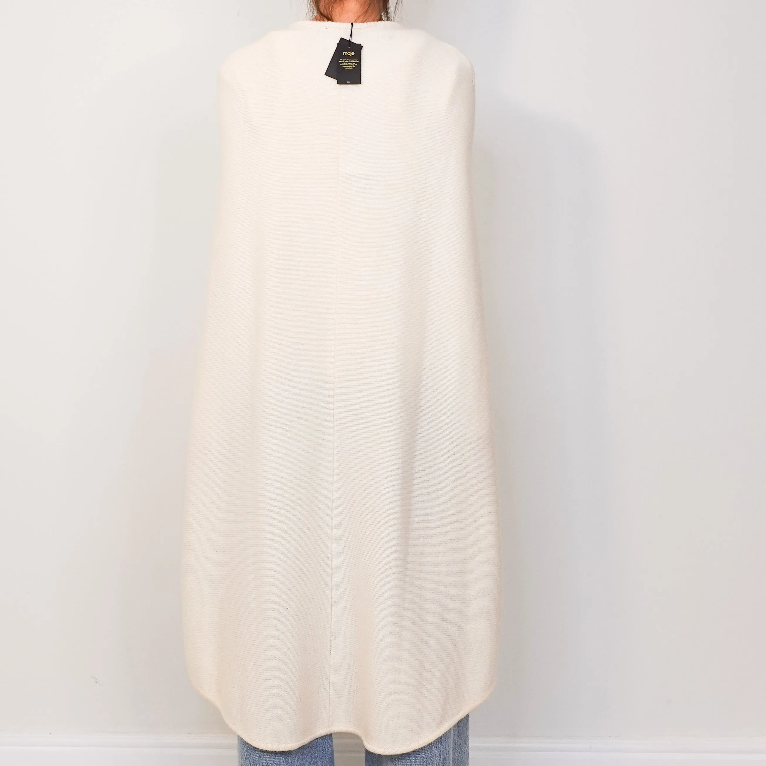 New wool and cashmere poncho RRP £300