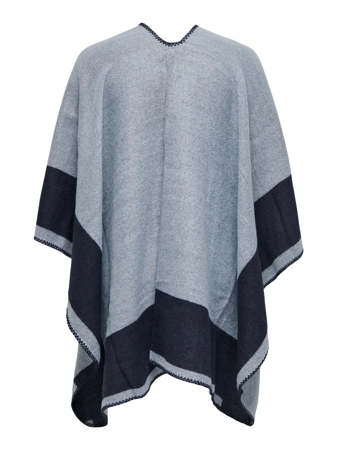 Only Carmakoma Carverika Poncho Blauw