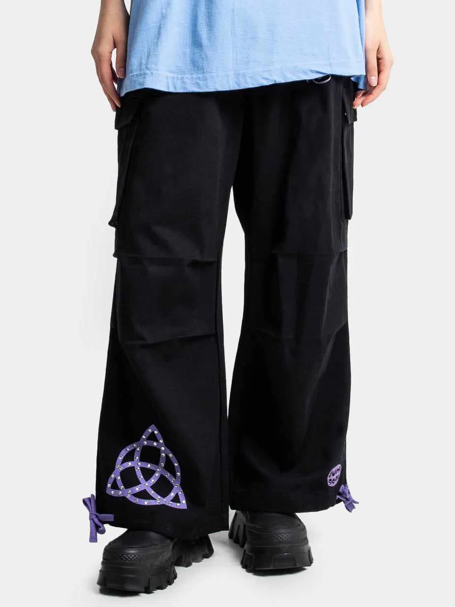 Power Of Three Parachute Cargo Pants