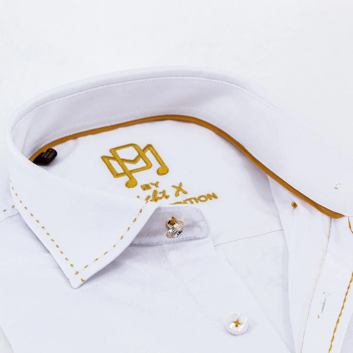 Ra Jacquard Numbered PM Edition Button Down Shirt