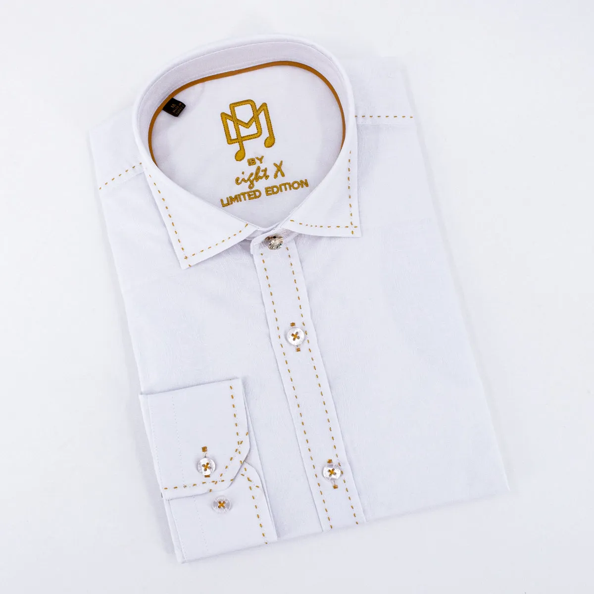 Ra Jacquard Numbered PM Edition Button Down Shirt