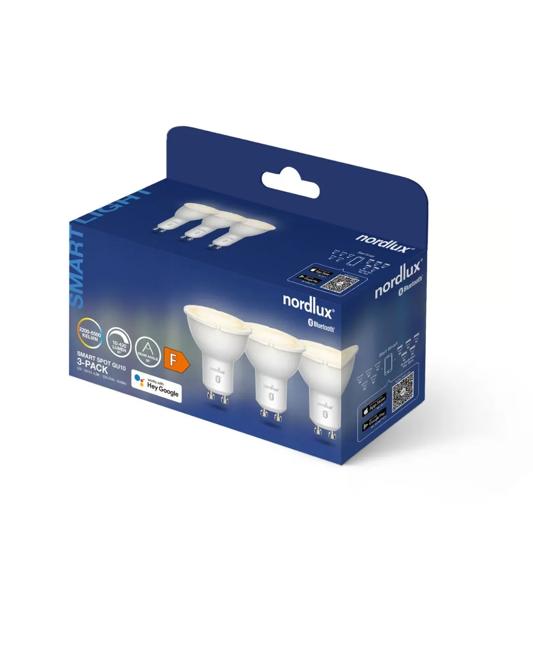 Smart GU10 3 Pack 4.8W 420 Lumens