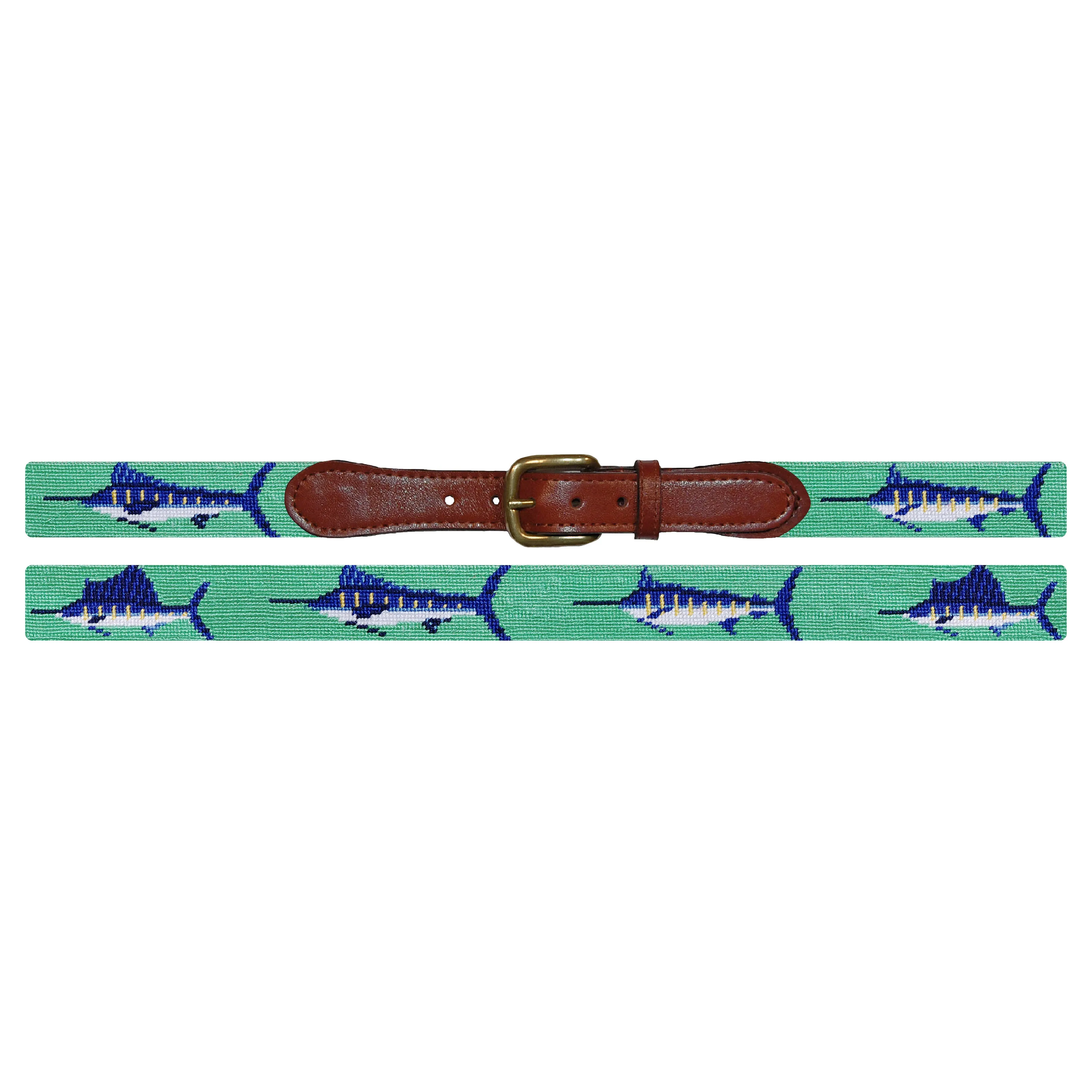 Smathers &  Branson Billfish Belt-Mint