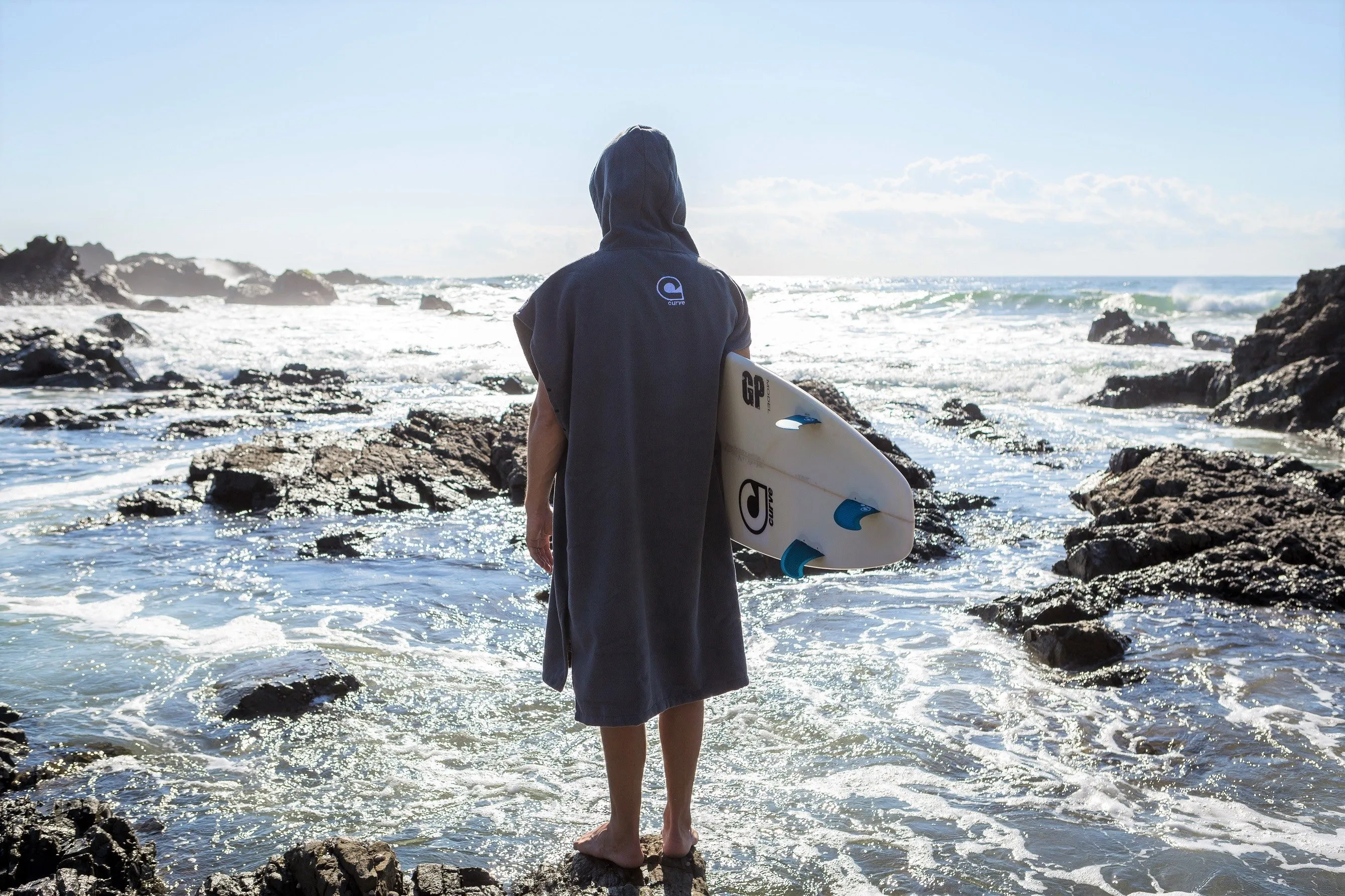 Surf Poncho Towel - *new* Cotton / MF Yinyang