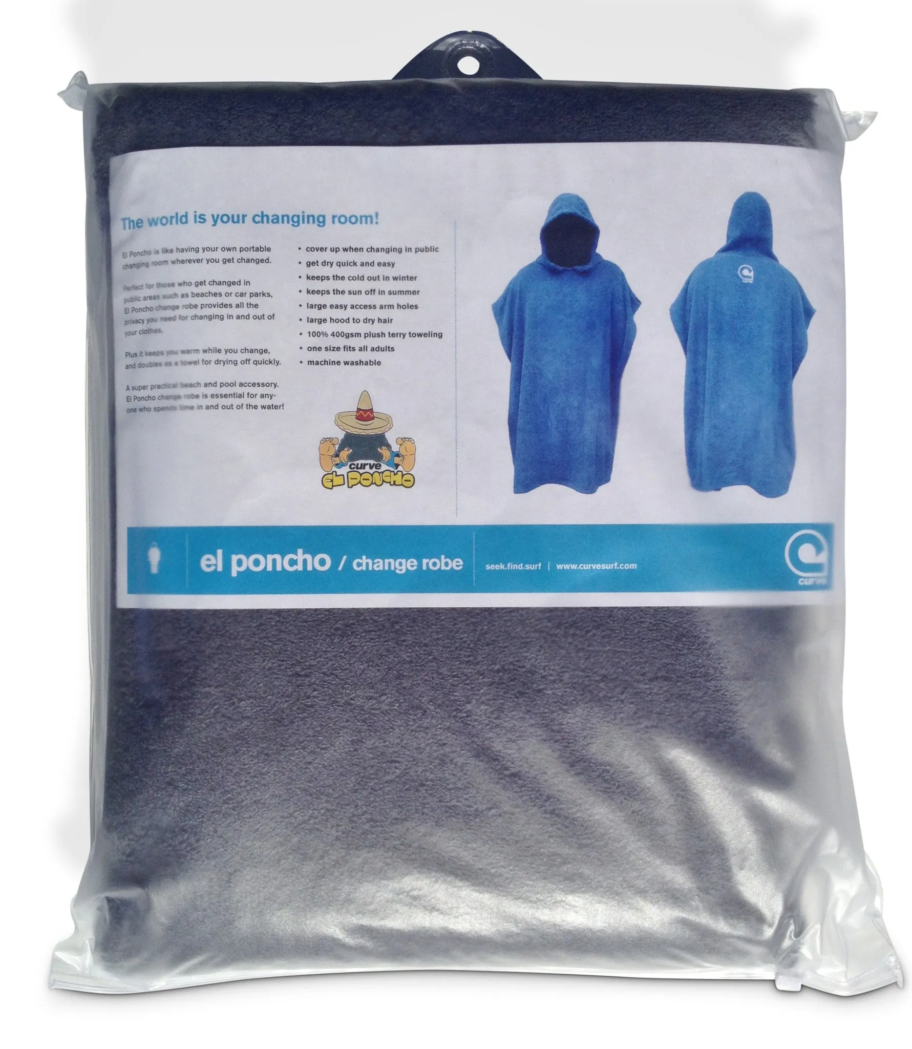 Surf Poncho Towel - *new* Cotton / MF Yinyang