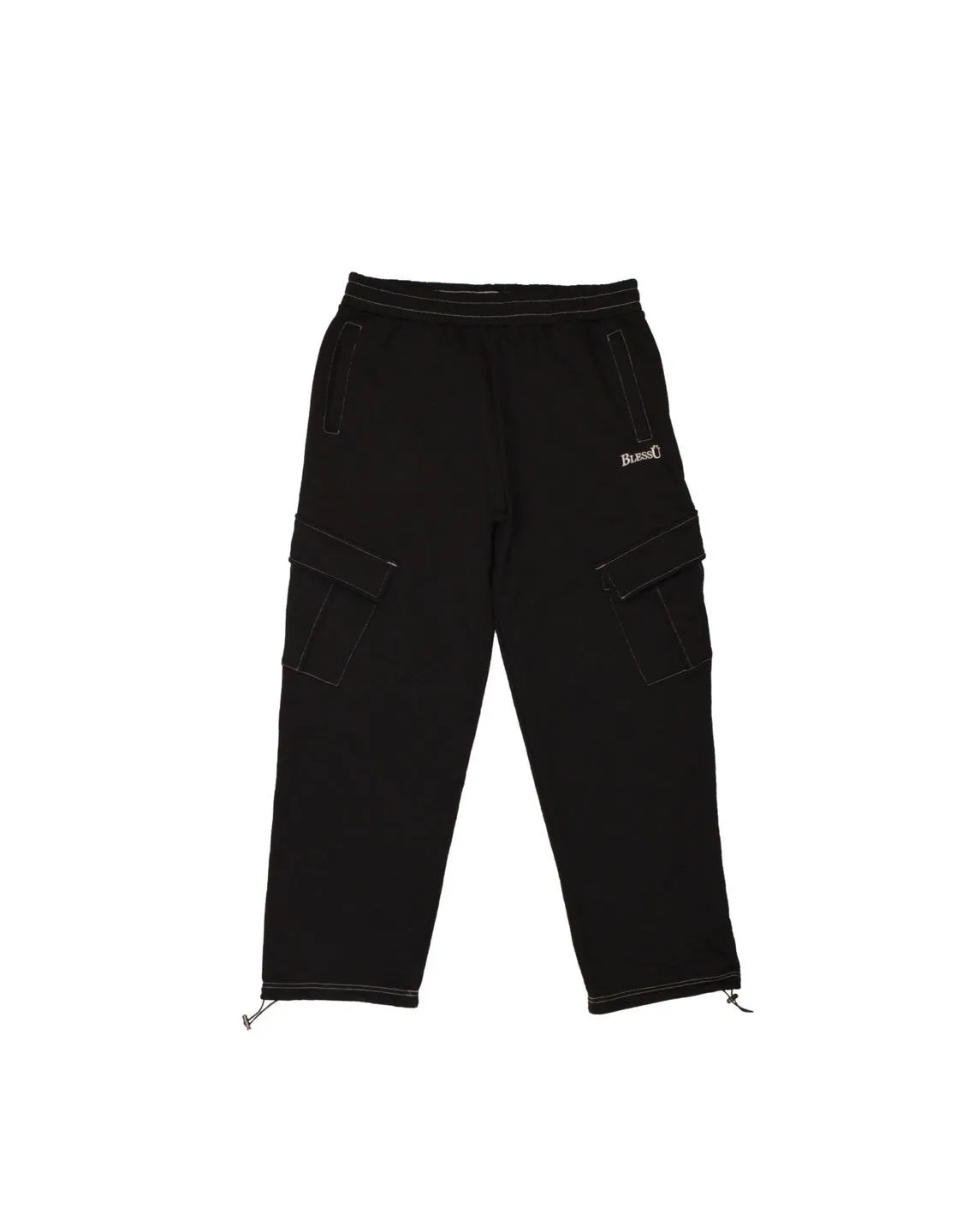 tech cargo sweat pants