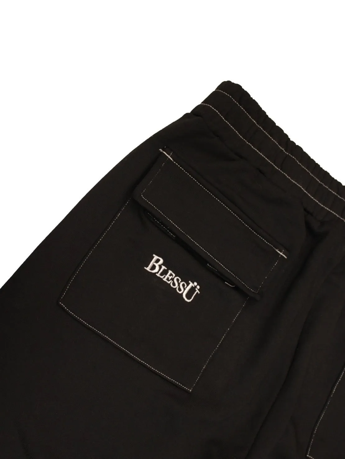 tech cargo sweat pants
