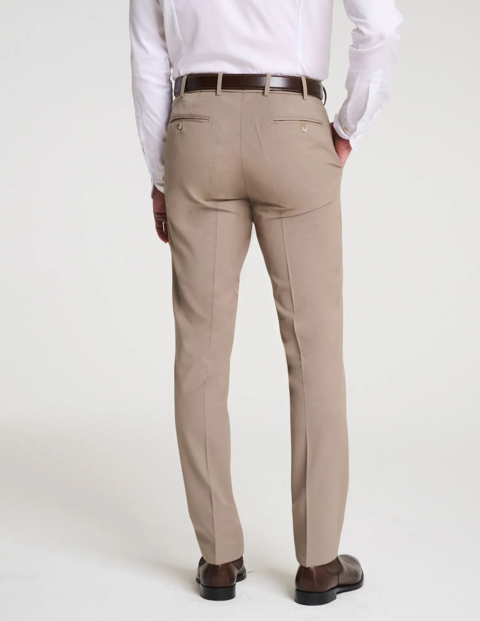 Travel Twill Chino | Taupe