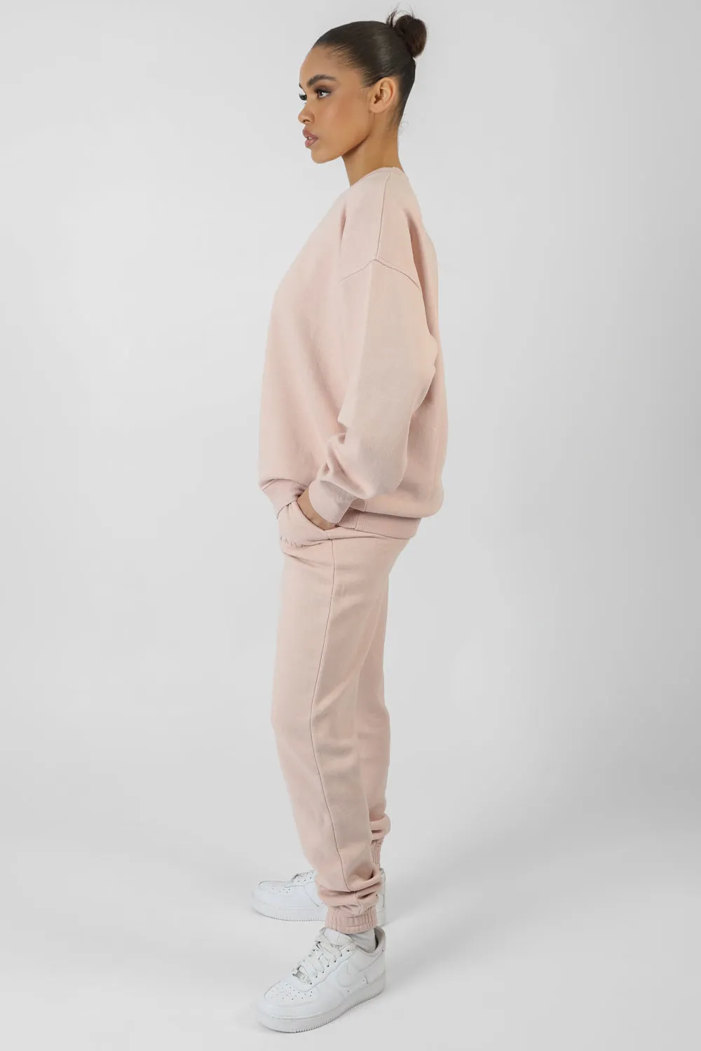 Washed Kaiia 90'S Joggers Stone