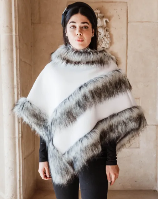 White Wolf Poncho