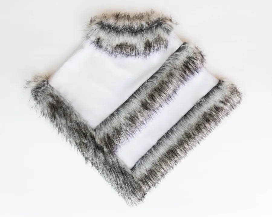 White Wolf Poncho