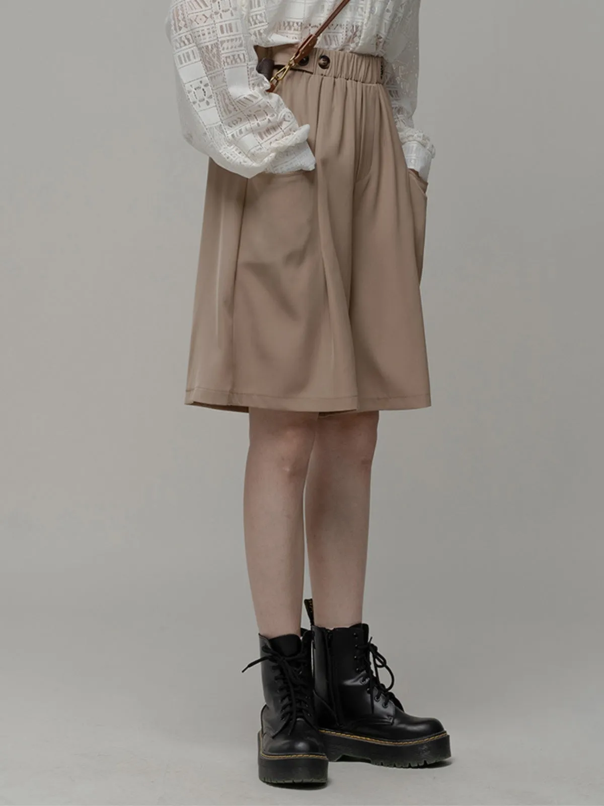 WLS Three Quarter Loose Trouser Pants