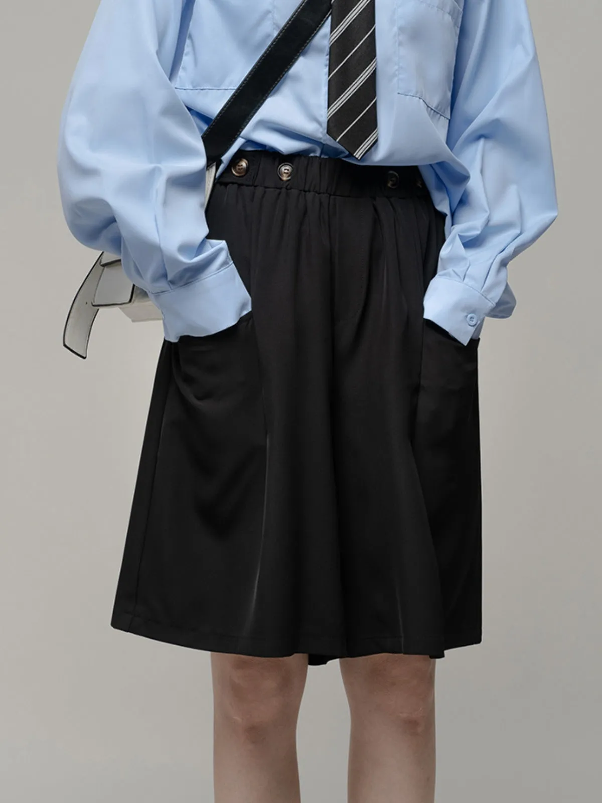 WLS Three Quarter Loose Trouser Pants